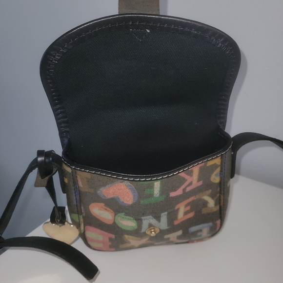 DOONEY & BOURKE Graffiti Canvas Colorful Crossbody. Highly Sought After, EUC - Picture 7 of 10